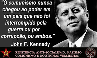 KENEDDY SOBRE O COMUNISMO.