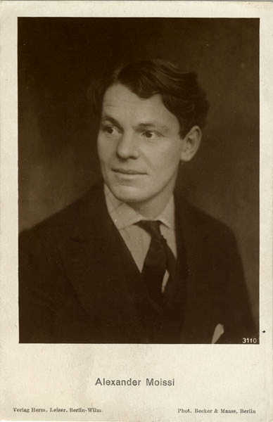 Alexander Moissi A Berliner From Itally And Albania Weimar Berlin