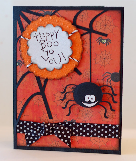 Paper Creations by Kristin: Spider Card
