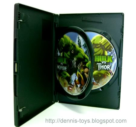 Dennis-Toys: Hulk Vs Wolverine & Thor DVD + Sabertooth Figure @ Work Desk