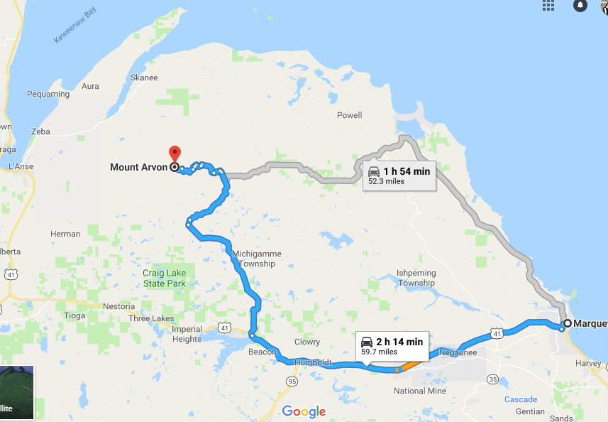 Mount Arvon Adventure