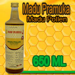 madu pollen madu pramuka 6500 Ml