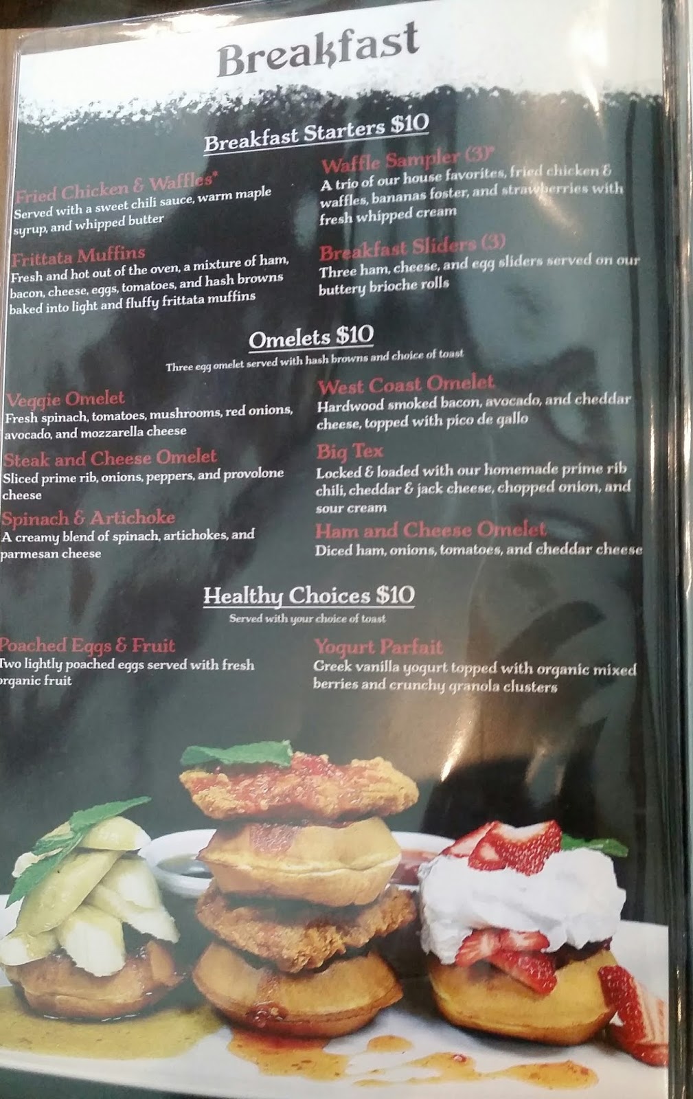 Laughlin Buzz New Menu at the Big Horn Cafe in the Laughlin River Lodge