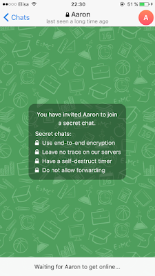 telegram включить шифрование