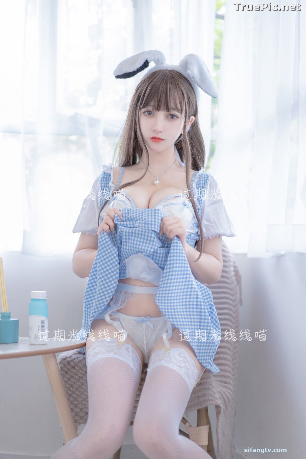 Image Chinese Cosplay Model - 过期米线线喵 (米線線sama) - Sexy Bunny Girl - TruePic.net - Picture-3