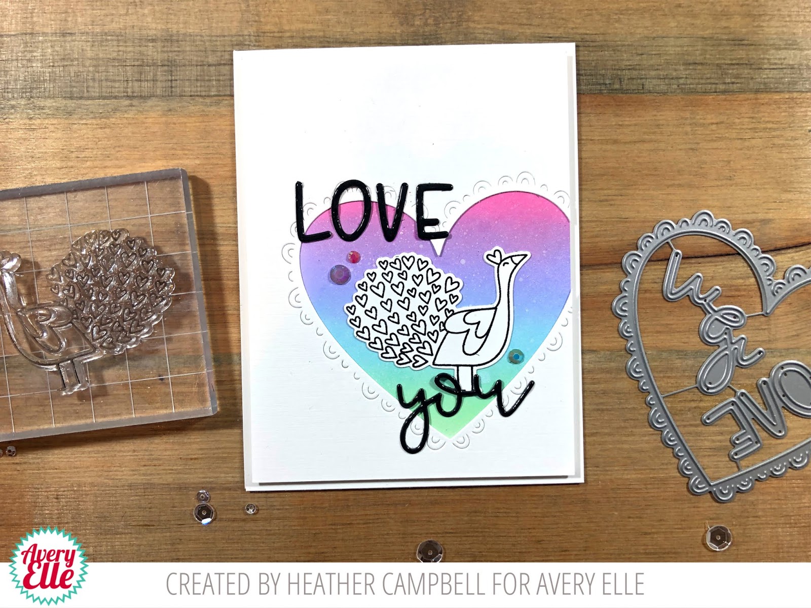 Parker&Molly: Peacock Valentine