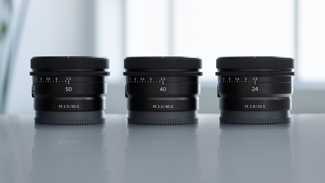 Sony Electronics Introduces Three New High-Performance G Lenses to its Full-Frame E-mount Lens Lineup