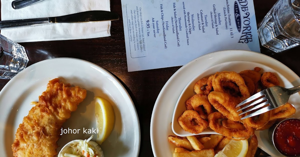 Famous Olde Yorke Fish & Chips Leaside. One of Toronto's Best Tony