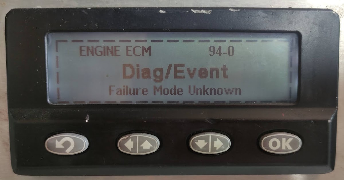 Event Codes Fuel Filter Restriction Shutdown (SPN 94 FMI 0) Blog.Teknisi