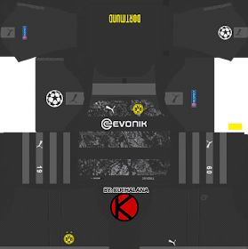 Borussia Dortmund 2019/2020 Kit - Dream League Soccer Kits