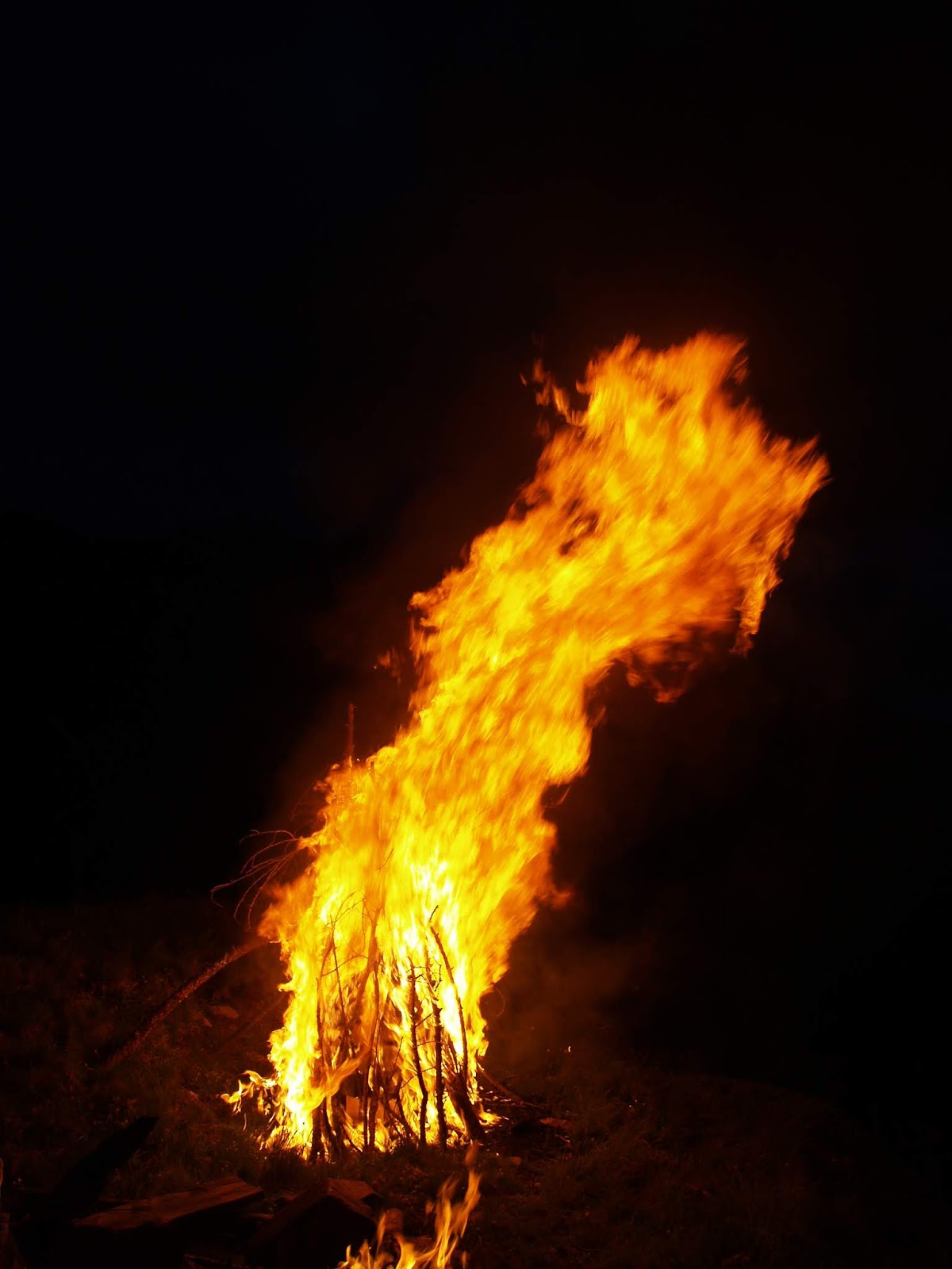 Maedchenfarbe Sonnwendfeuer Socken