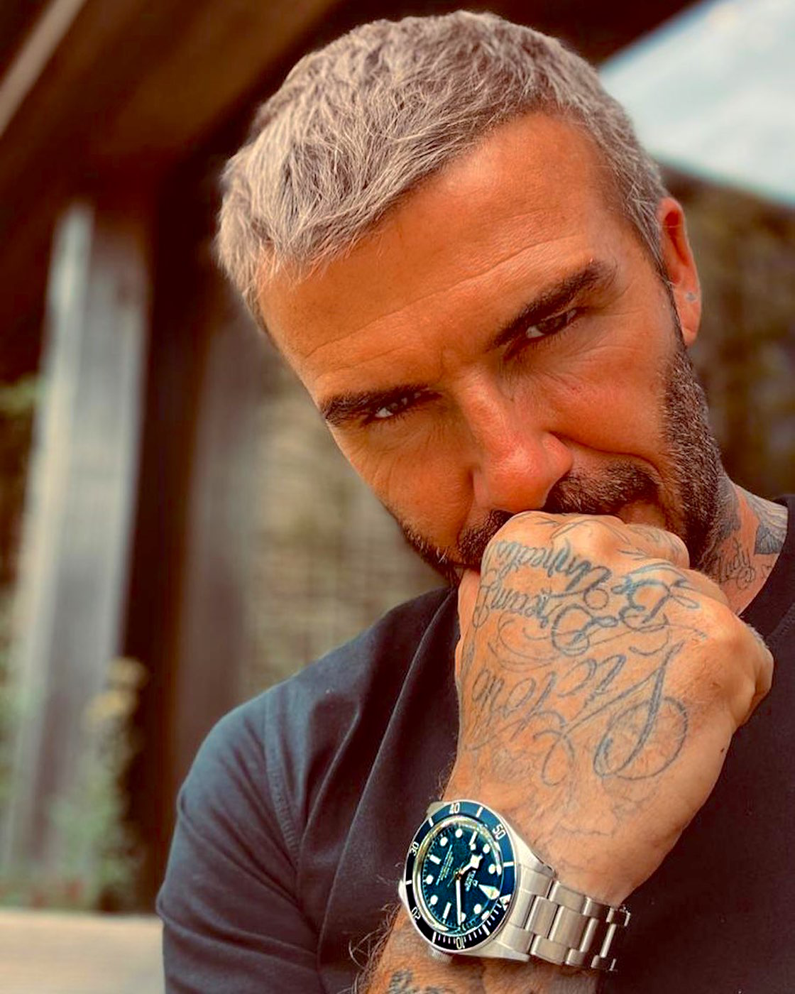 david beckham rolex ad