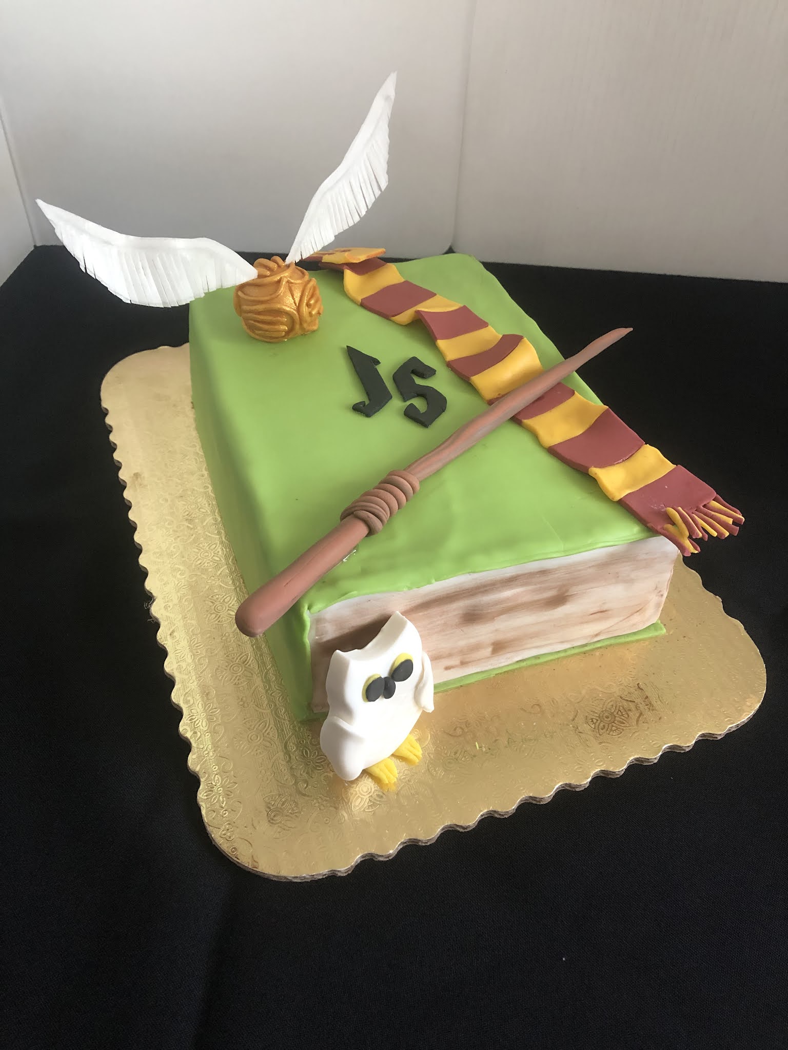 Décoration de gâteau fondant Harry Potter