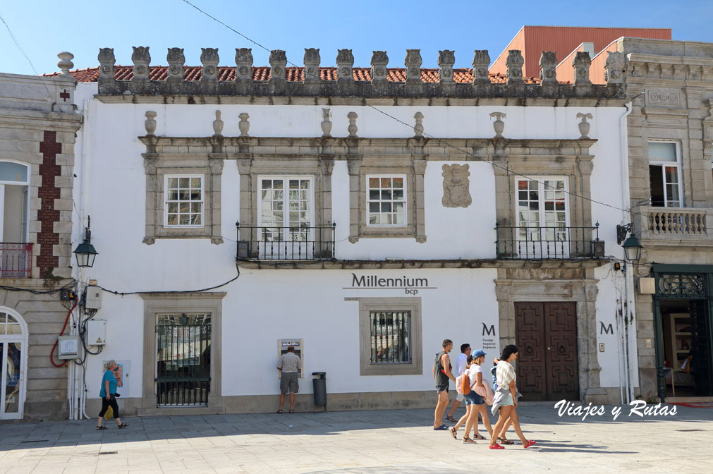 Casa dos Sá Soutomaior de la Praza da República de Viana do Castelo