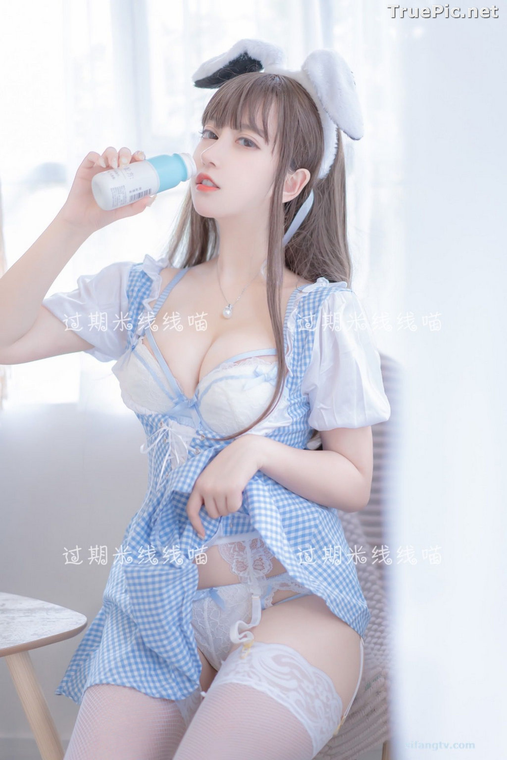 Image Chinese Cosplay Model - 过期米线线喵 (米線線sama) - Sexy Bunny Girl - TruePic.net - Picture-6