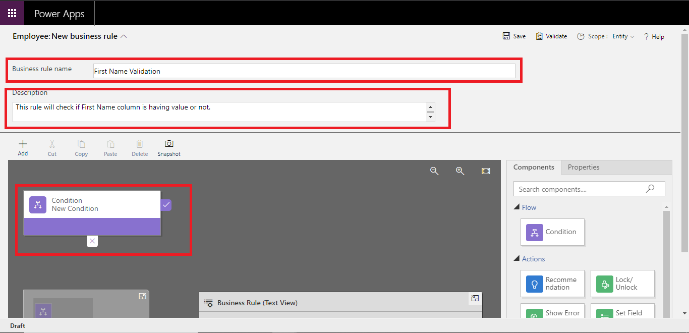 Understanding Business Rule in Dynamics 365.