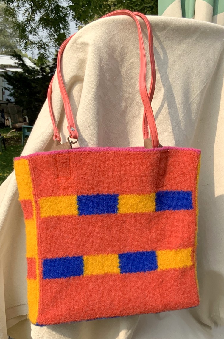 Rainbow Stripes - Felted Bag, Patterns