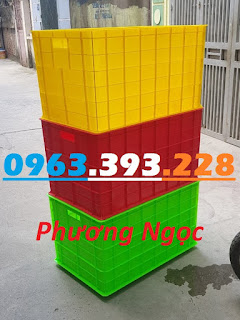 Thùng nhựa đặc 5 bánh xe, thùng nhựa công nghiệp đẩy hàng, thùng nhựa đặc 5bxtd