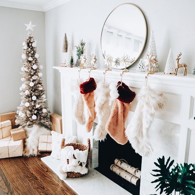 IDEAS PARA DECORAR UNA CHIMENEA EN NAVIDAD - La Alegría de mi casa