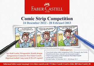 Faber castell comic strip competition