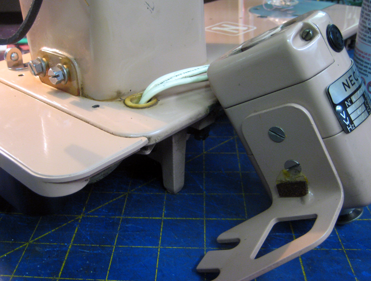 MI Vintage Sewing Machines Necchi Lelia 513 (1961)