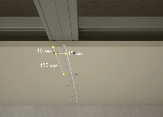 Оптимальное количество саморезов на стену
