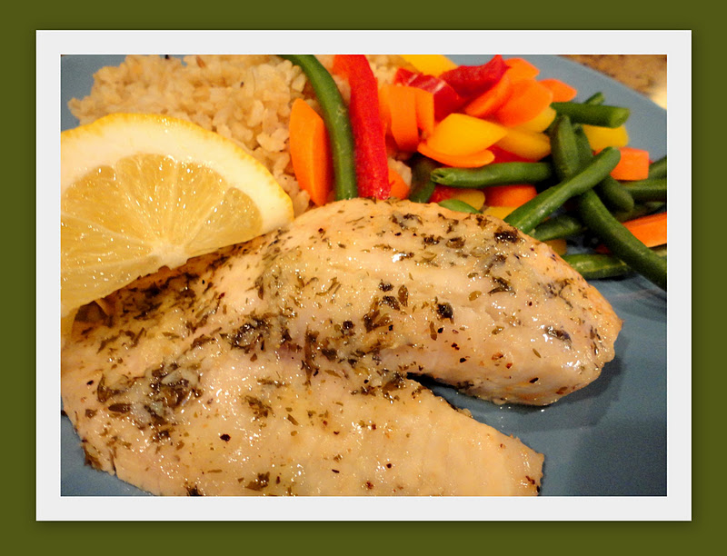 Keeping up with the Kitchen Mom Lemon Garlic Tilapia