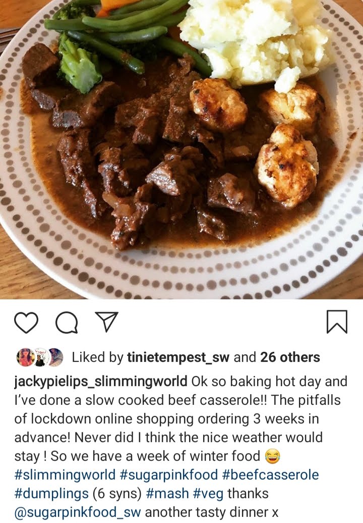 Slow Cooker Beef Casserole & Dumplings Recipe | Slimming Recipe | Sugar