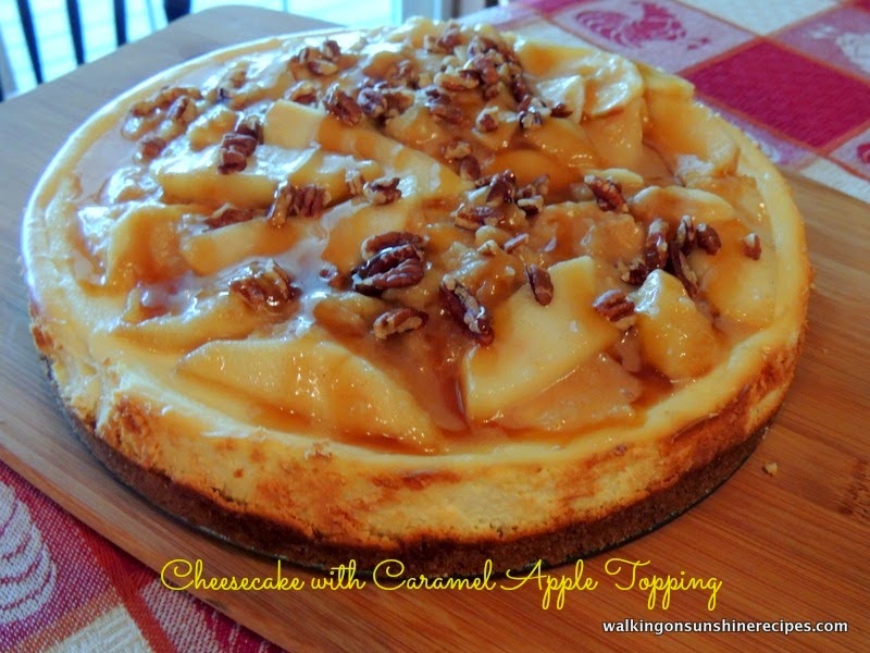 Apple Caramel Cheesecake Daily Dish Magazine