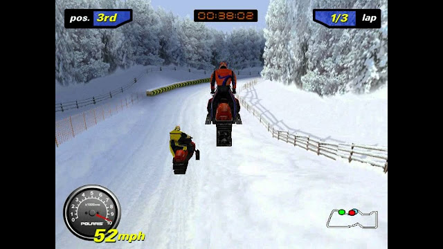 تحميل لعبة سباق موتسكلات علي الجليد Wanadoo SnowCross