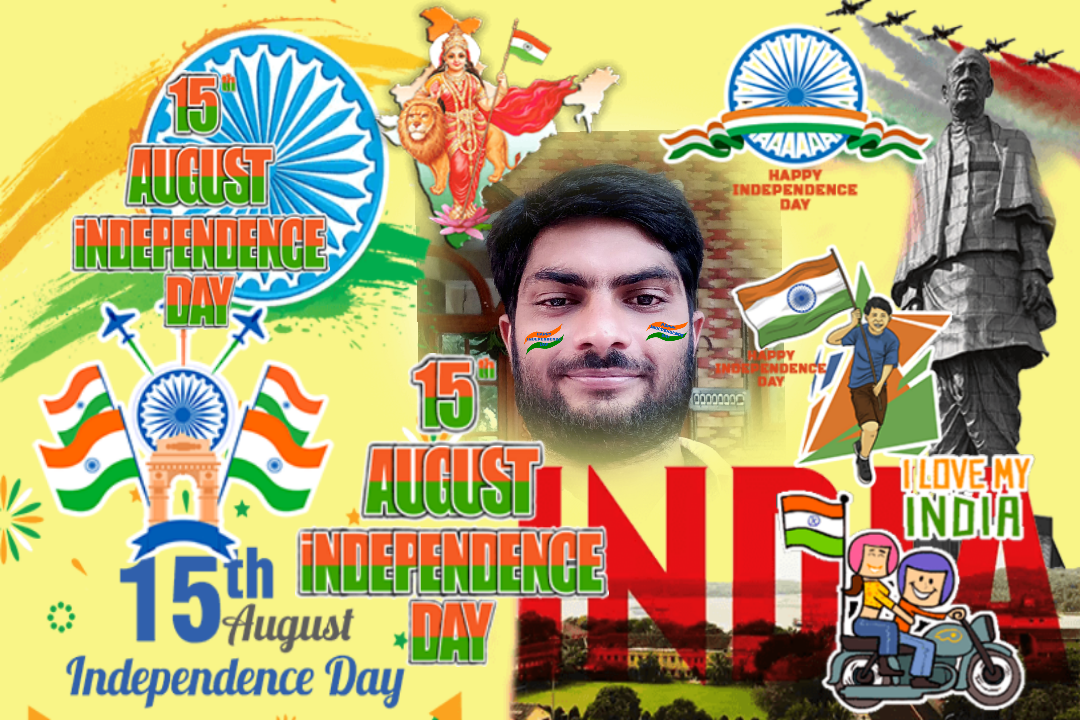 APTF VIZAG Photo frame for Independence Day celebrations wishes