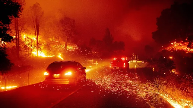 الحرس الوطني والجيش الأمريكي يتدخلان للمساعدة في مكافحة حرائق كاليفورنيا