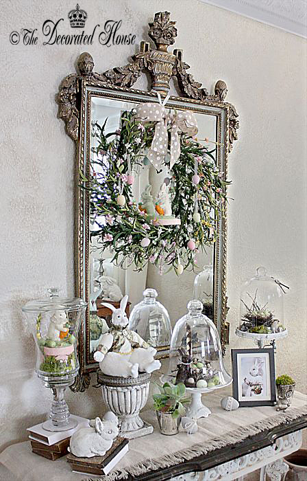 The Decorated House. Easter Decorating with Vintage and New