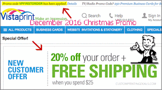 Vistaprint coupons december