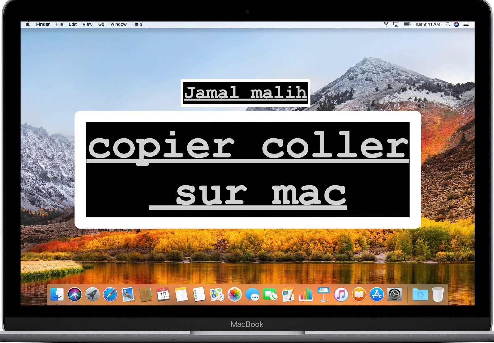 comment copier coller sur mac كيفية نسخ لصق على جمال للمعلوميات