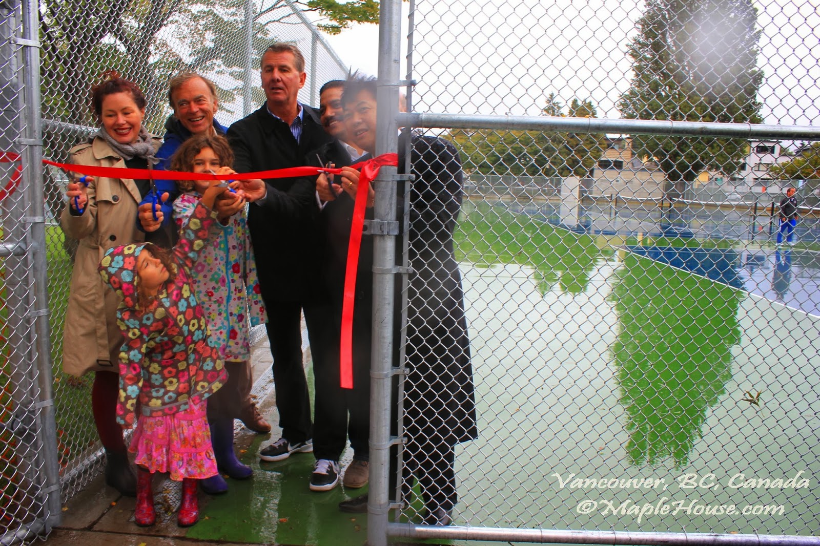 Living Vancouver Canada Kitsilano Beach Tennis Courts Official Opening
