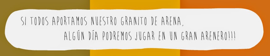 "La arena es un puñadito, pero hay montañas de arena..."