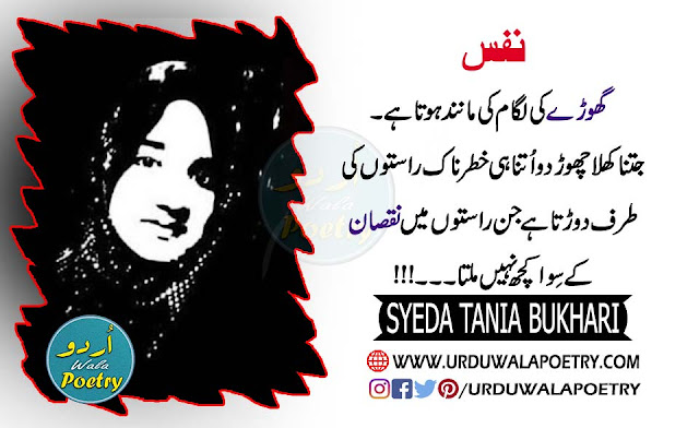 Syeda Tania Bukhari Quotes, Syeda Tania Bukhari Quotes In Urdu, Syeda Tania Bukhari Quotes In English, Syeda Tania Bukhari Best Quotes