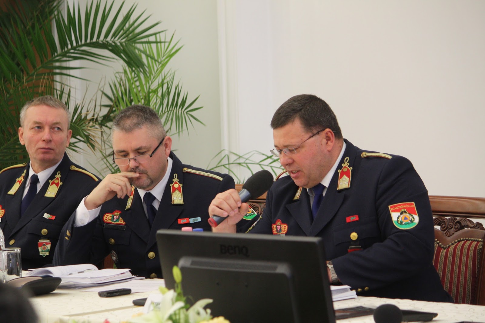 Három határ A SzabolcsSzatmárBereg Megyei Védelmi Bizottság ülése