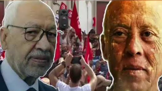 راشد الغنوشي يوجه خطاب للشعب التونسي يحرض على رئيس الجمهورية قيس سعيد يدعو لعصيان الأوامر