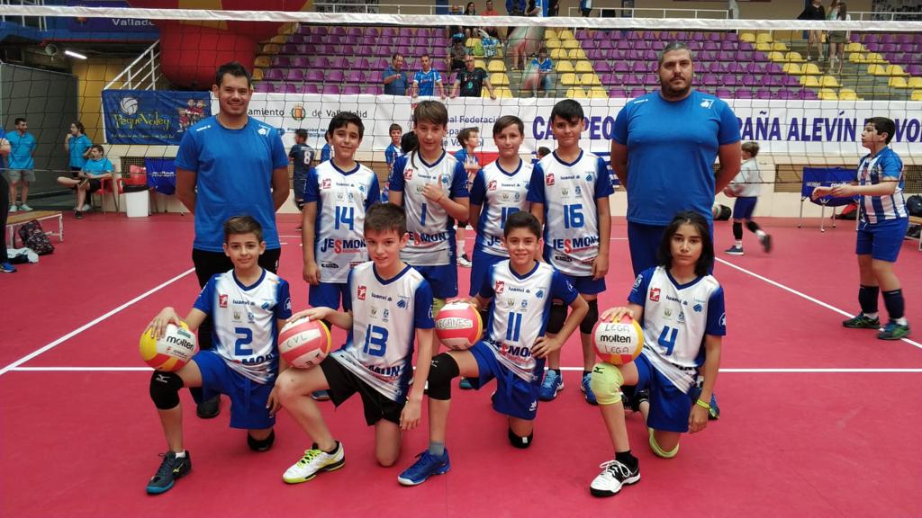 Los equipos alevines masculino y femenino