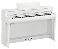 Yamaha CLP-735 matte white cabinet color