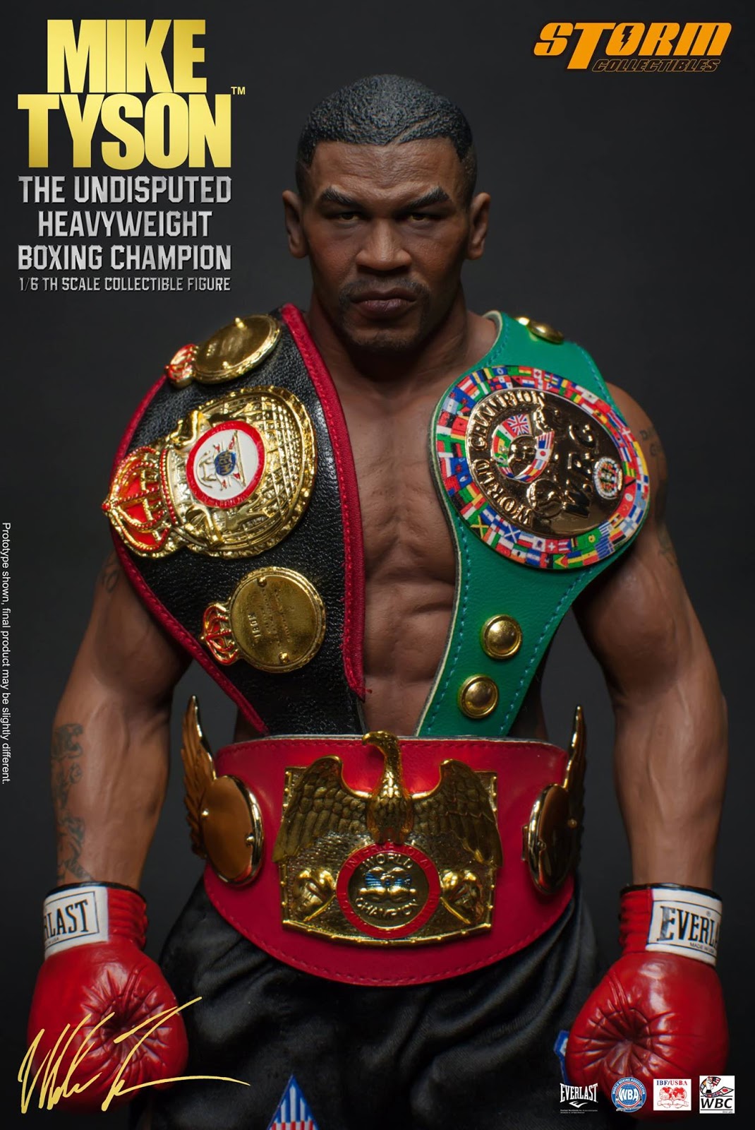 OSR: MIKE TYSON Undisputed Heavyweight Boxing Champion Sixth Scale Figure - By Storm