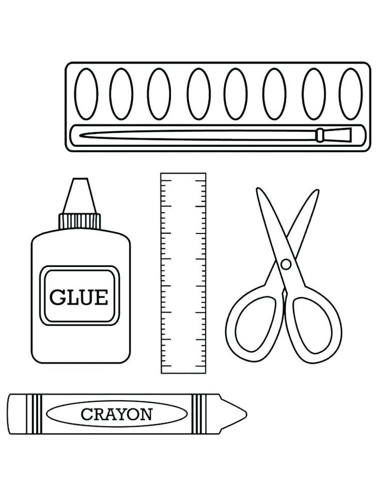Collection Crayon Coloring Pages Printable For Kids - Fun, Free and Easy
