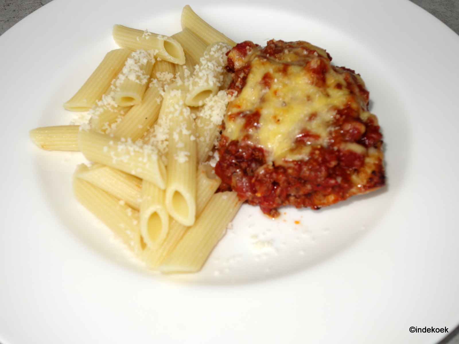 In de Kök: Schnitzel Bolognese