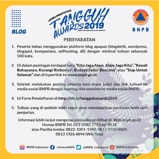 blog competition bencana 10 juta
blog competition bencana 10 juta