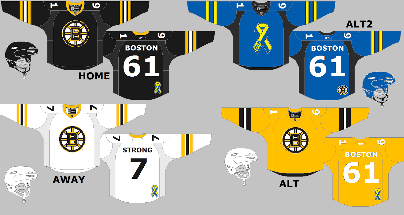 Hockey Concept Ideas Thursday. New Jerseys All Alround
