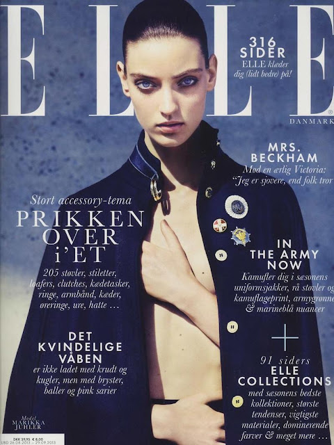 Marikka Juhler - Elle Denmark Magazine September 2013 - Magazine ...