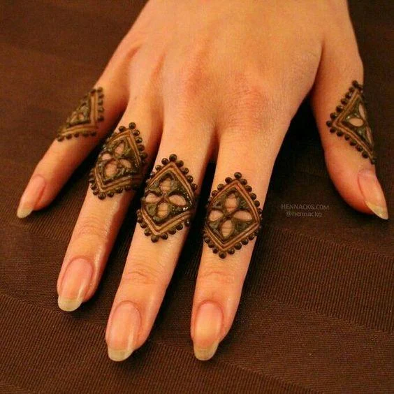 New Mehndi Designs – Beautiful Finger Mehndi Designs # i150