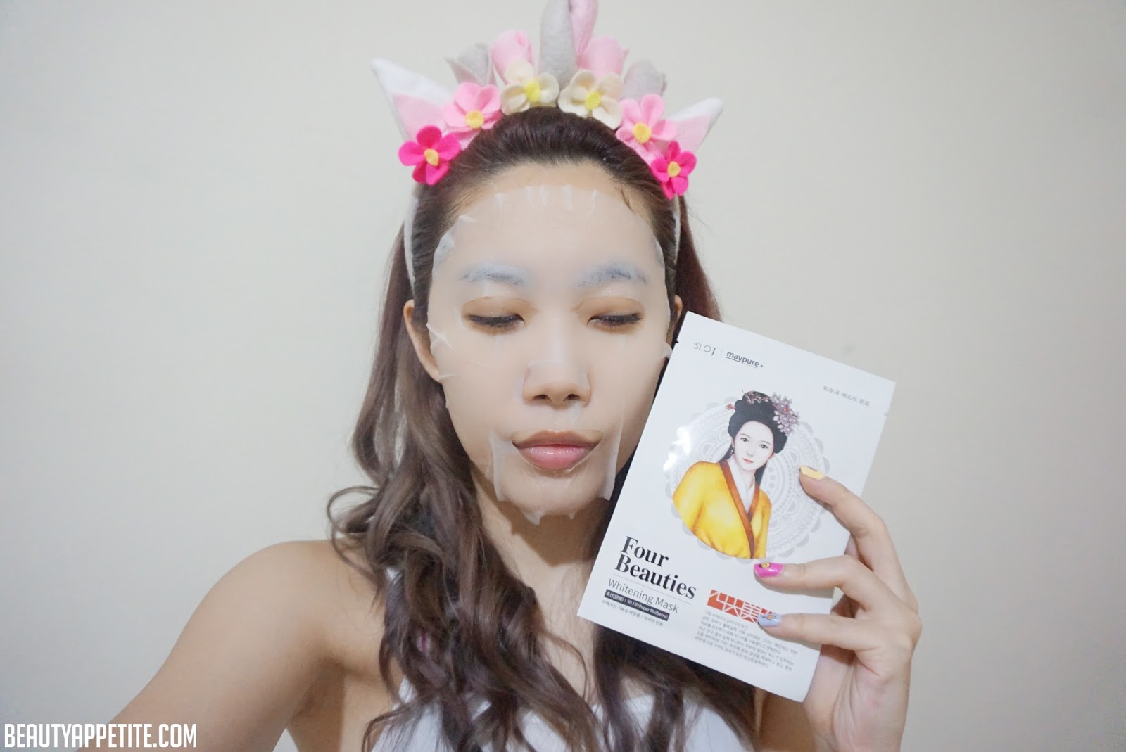 Four Beauties Whitening Sheet Mask (Korean Brand) Beauty Appetite by